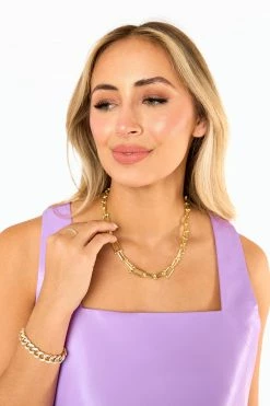 Gia Necklace - Gold -US Skirt Sales Store 0D5A0015