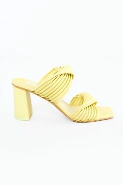 Dolce Vita Pilton Heels - Yellow -US Skirt Sales Store 0D5A0043