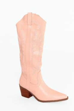Brandy Tall Boots - Pink 8 Brandy Tall Boots - Pink -US Skirt Sales Store 0D5A0054