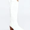 Brandy Tall Boots - White -US Skirt Sales Store 0D5A0059