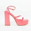 Vincija Platform Heel - Coral -US Skirt Sales Store 0D5A0067