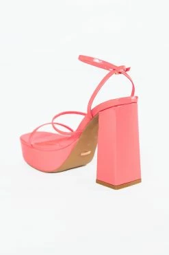 Vincija Platform Heel - Coral -US Skirt Sales Store 0D5A0071