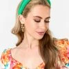 Lillian Knotted Terry Cloth Headband - Green -US Skirt Sales Store 0D5A1305