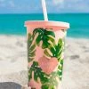 BuddyLove Palm Tumbler With Straw -US Skirt Sales Store 0D5A1597