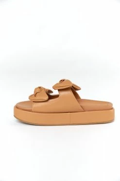 Kiki Bow Sandal - Camel -US Skirt Sales Store 0D5A1778