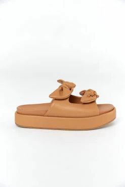 Kiki Bow Sandal - Camel -US Skirt Sales Store 0D5A1781