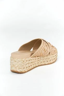 Kaia Studded Sandal - Beige -US Skirt Sales Store 0D5A1792