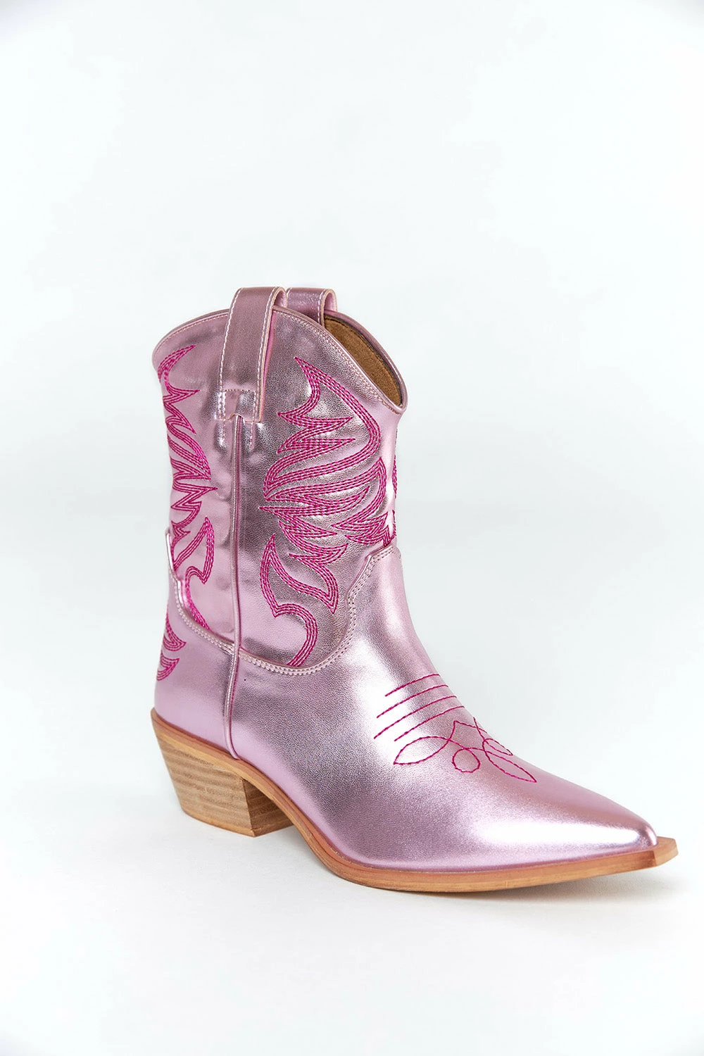 Zen Western Boot - Pink 4 Zen Western Boot - Pink - Image 2