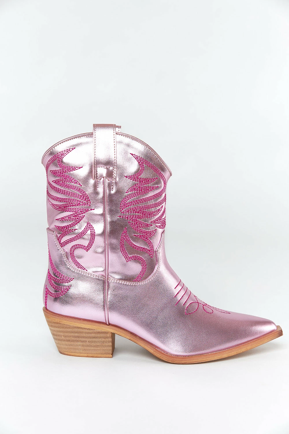 Zen Western Boot - Pink 5 Zen Western Boot - Pink - Image 3