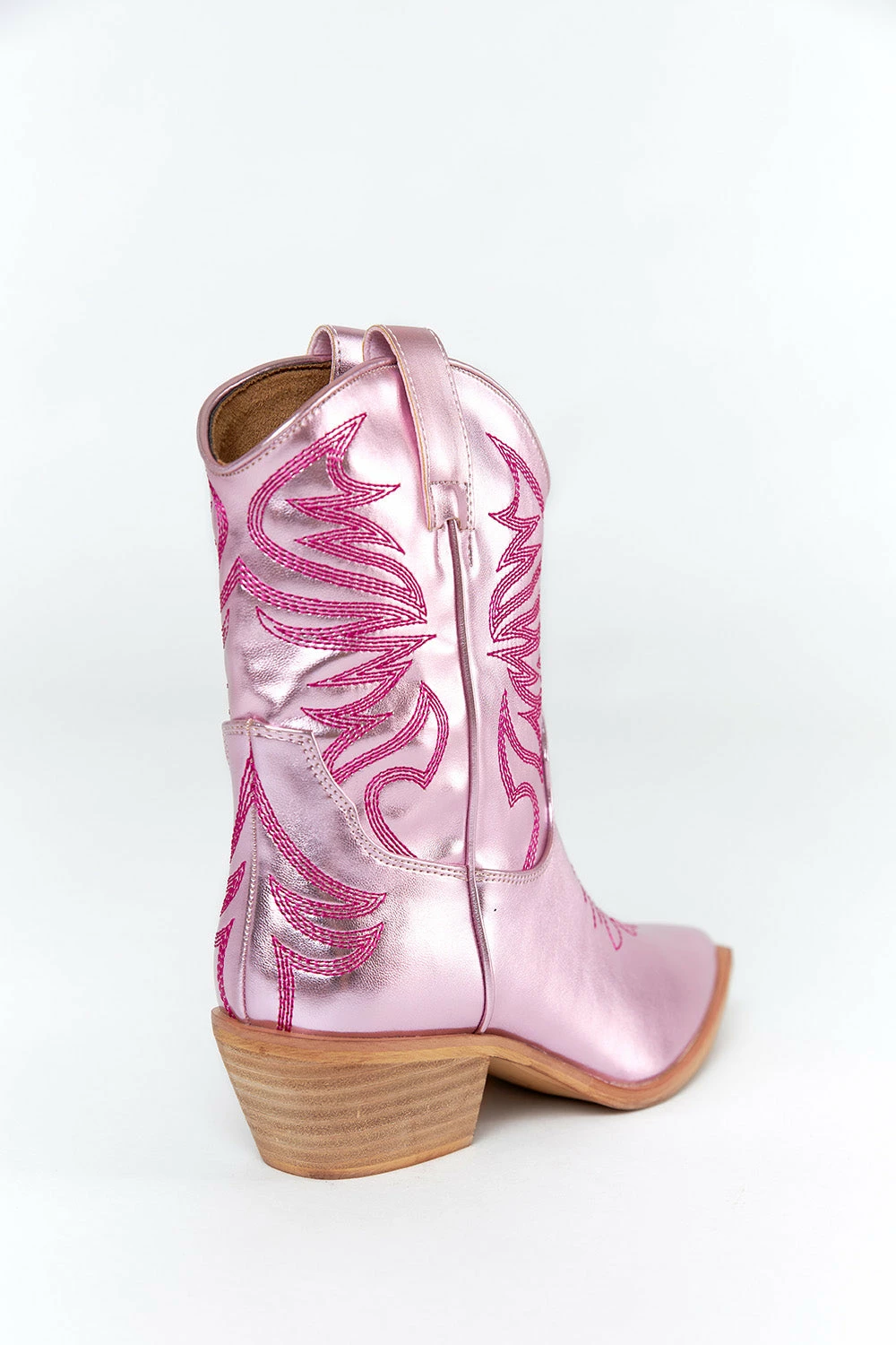 Zen Western Boot - Pink 6 Zen Western Boot - Pink - Image 4