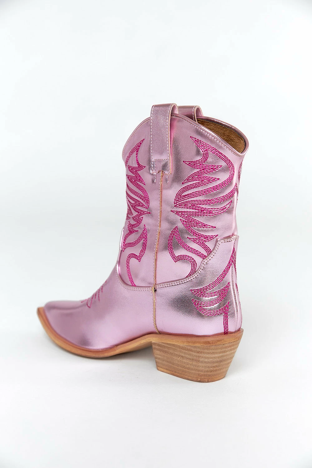 Zen Western Boot - Pink 7 Zen Western Boot - Pink - Image 5