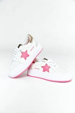 Ream 1 Platform Sneaker - White/Pink -US Skirt Sales Store 0D5A1853