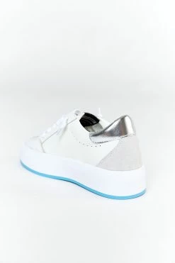 Ream 2 Platform Sneaker - White/Blue -US Skirt Sales Store 0D5A1858