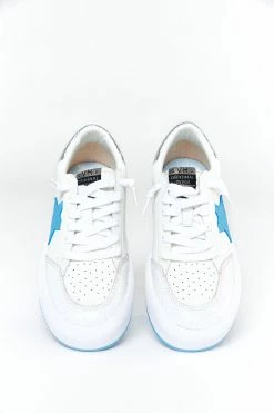 Ream 2 Platform Sneaker - White/Blue -US Skirt Sales Store 0D5A1859