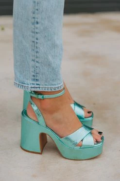 Dolce Vita Wessi Heel - Electric Blue -US Skirt Sales Store 0D5A2133