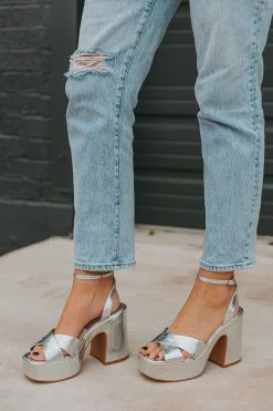 Dolce Vita Wessi Heel - Silver