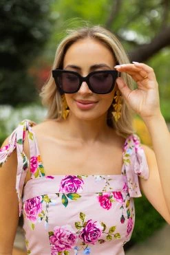BuddyLove Heather Oversized Sunglasses - Black -US Skirt Sales Store 0D5A2458 b8431444 448f 4d52 9974 e4af637566a3