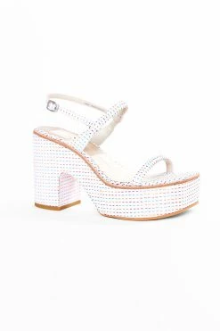 Dolce Vita Jodie Platform Heel - White
