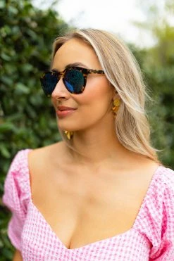 BuddyLove Val Acetate Framed Sunglasses - Blue -US Skirt Sales Store 0D5A2601