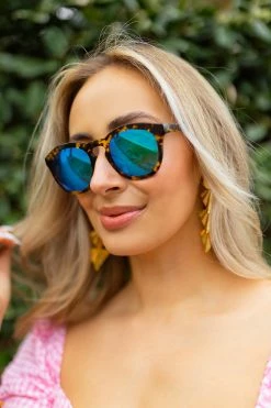 BuddyLove Val Acetate Framed Sunglasses - Blue