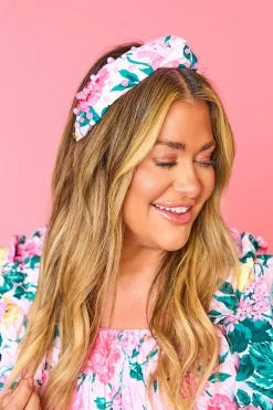 Brianna Cannon Xx BL Eleanor Embellished Headband - Garden Club