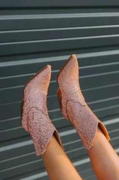 Tykova Studded Boots - Gold -US Skirt Sales Store 0D5A3409