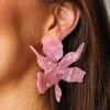 Fawna Statement Earrings- Pink -US Skirt Sales Store 0D5A5329