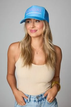 BL Babe Trucker Hat - Blue