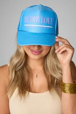BL Babe Trucker Hat - Blue -US Skirt Sales Store 0D5A5621