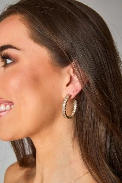 Addi Hoop Earrings - Gold