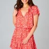 BuddyLove Roxy Short Sleeve Mini Dress - Mai Tai -US Skirt Sales Store 0D5A6344
