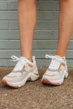 Cher Chunky Sneakers - Camel
