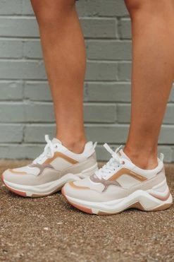 Cher Chunky Sneakers - Camel -US Skirt Sales Store 0D5A6651