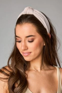Charlotte Headband - Cream