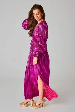 BuddyLove Evie Metallic Maxi Dress - Studio 54 -US Skirt Sales Store 0D5A7234