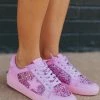Alexis Glitter Sneaker - Hot Pink 1 Alexis Glitter Sneaker - Hot Pink -US Skirt Sales Store 0D5A7508