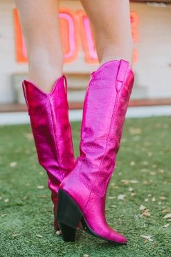 Colson Metallic Boot- Pink -US Skirt Sales Store 0D5A7762