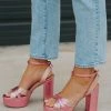 Eloisa Platform Heel - Pink -US Skirt Sales Store 0D5A7767
