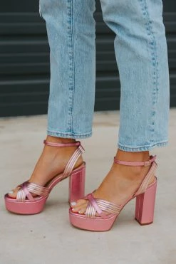 Eloisa Platform Heel - Pink