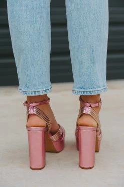 Eloisa Platform Heel - Pink -US Skirt Sales Store 0D5A7770