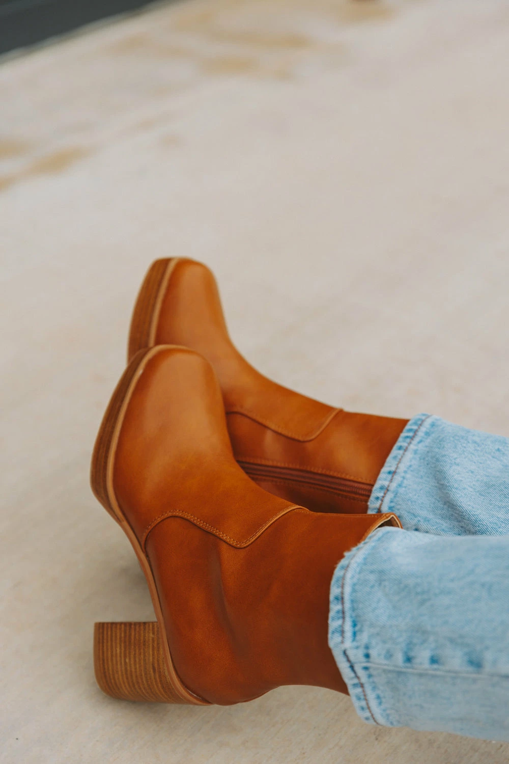 Vernita Booties - Camel 5 Vernita Booties - Camel - Image 3