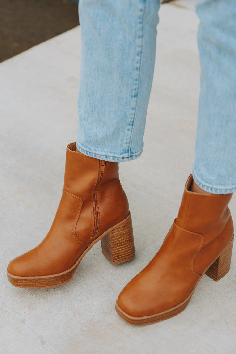 Vernita Booties - Camel 4 Vernita Booties - Camel - Image 2