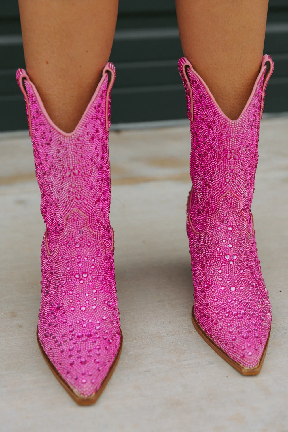 Tykova Studded Boots - Pink 5 Tykova Studded Boots - Pink - Image 3