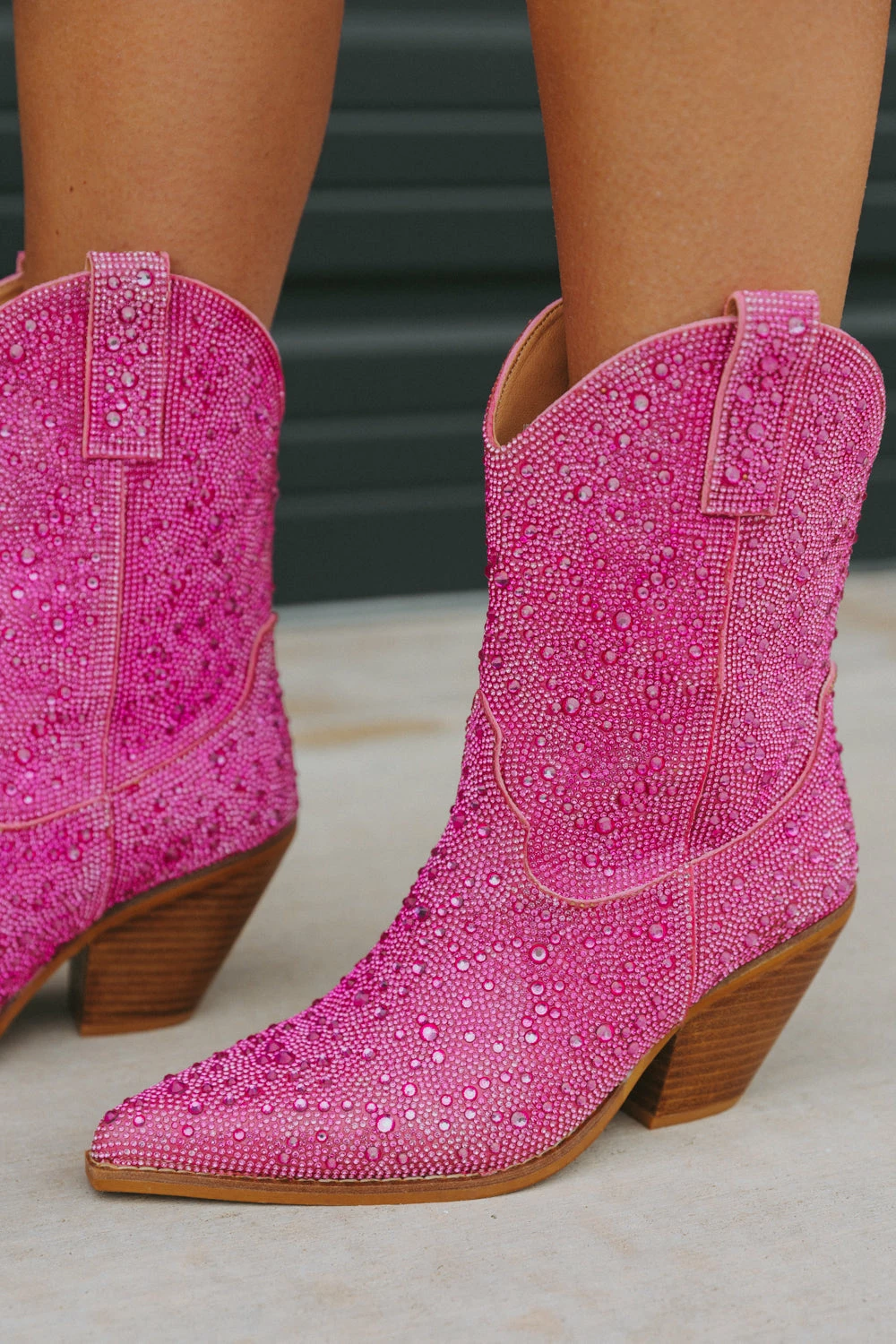 Tykova Studded Boots - Pink 4 Tykova Studded Boots - Pink - Image 2