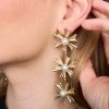 Alli Statement Earrings - Pearl -US Skirt Sales Store 0D5A7844