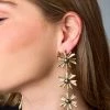 Alli Statement Earrings - Pyrite -US Skirt Sales Store 0D5A7855