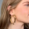 Jamie Large Hoop Earrings - Gold -US Skirt Sales Store 0D5A7860