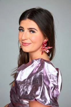 Linny Co Xx BL Fawna Statement Earrings - Sunset -US Skirt Sales Store 0D5A79731