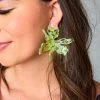 Linny Co Xx BL Fawna Statement Earrings - Citron 1 Linny Co Xx BL Fawna Statement Earrings - Citron -US Skirt Sales Store 0D5A79851