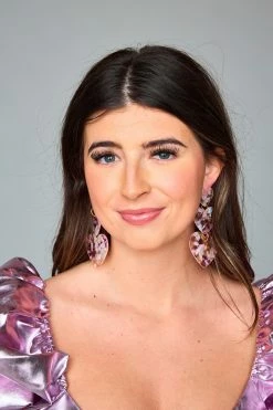 Linny Co Xx BL Lola Statement Earrings - Stained Glass -US Skirt Sales Store 0D5A8010